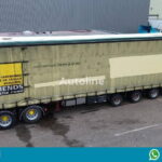 Meusburger Semi Trailer - Curtainside for sale