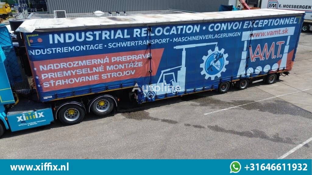Meusburger Semi Trailer - Curtainside for sale