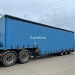 Nooteboom Trax Tieflader AUFLIEGER, HÔHE 800 MM Curtainside Semi Trailer for sale