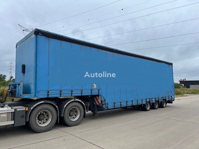 Nooteboom Trax Tieflader AUFLIEGER, HÔHE 800 MM Curtainside Semi Trailer for sale