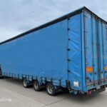 Nooteboom Trax Tieflader AUFLIEGER, HÔHE 800 MM Curtainside Semi Trailer for sale — view 2