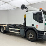 Renault 430 HAG Hook Lift Truck for sale — view 3