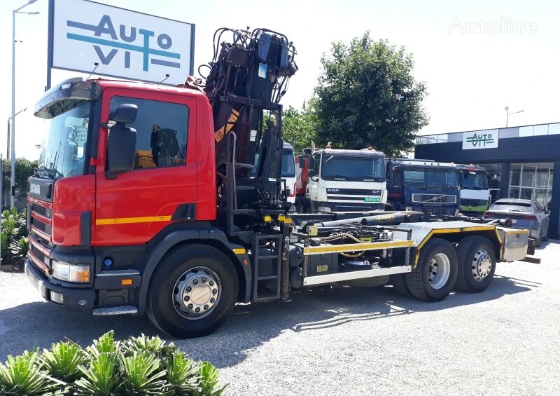 2004 Scania P 420 Hook Lift Truck for sale