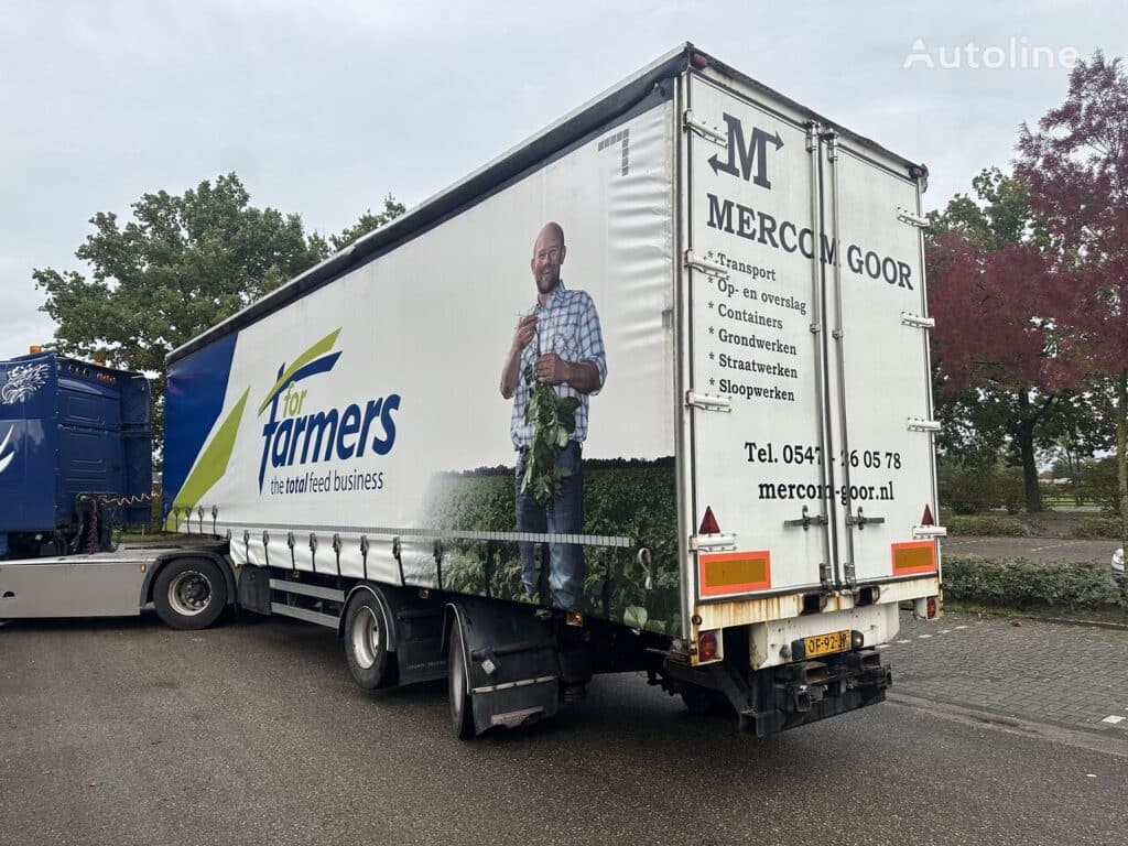1997 Vogelzang V0 SD 12 20 Semi Trailer - Curtainside for sale