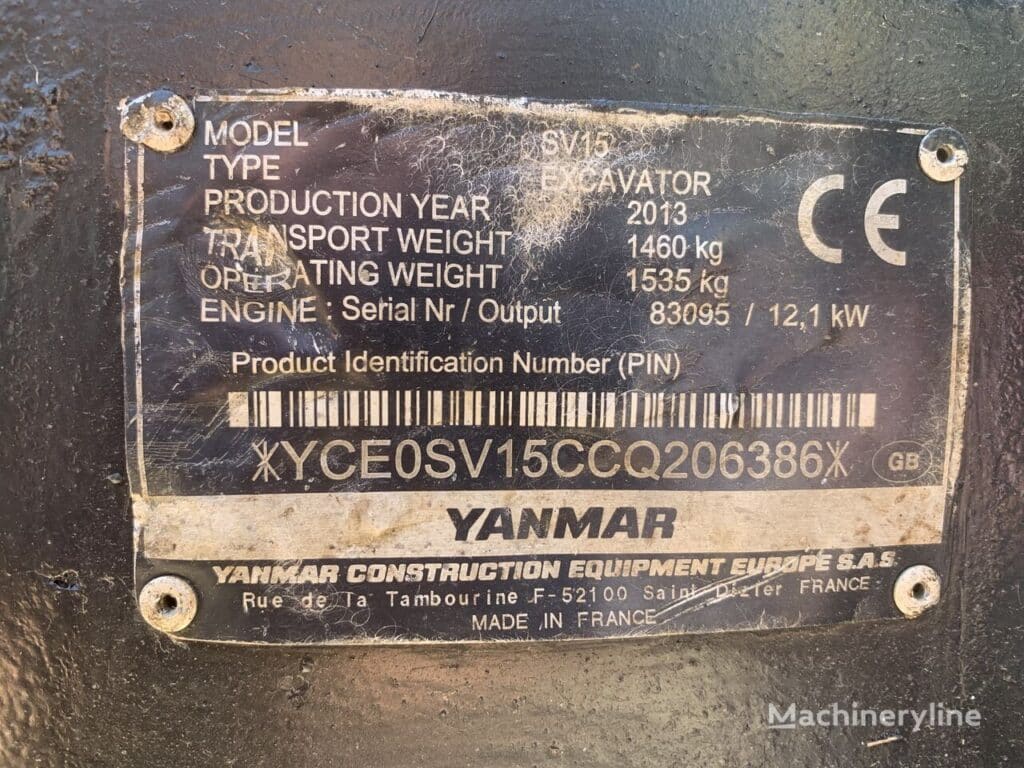Yanmar Excavator - Mini for sale — view 4