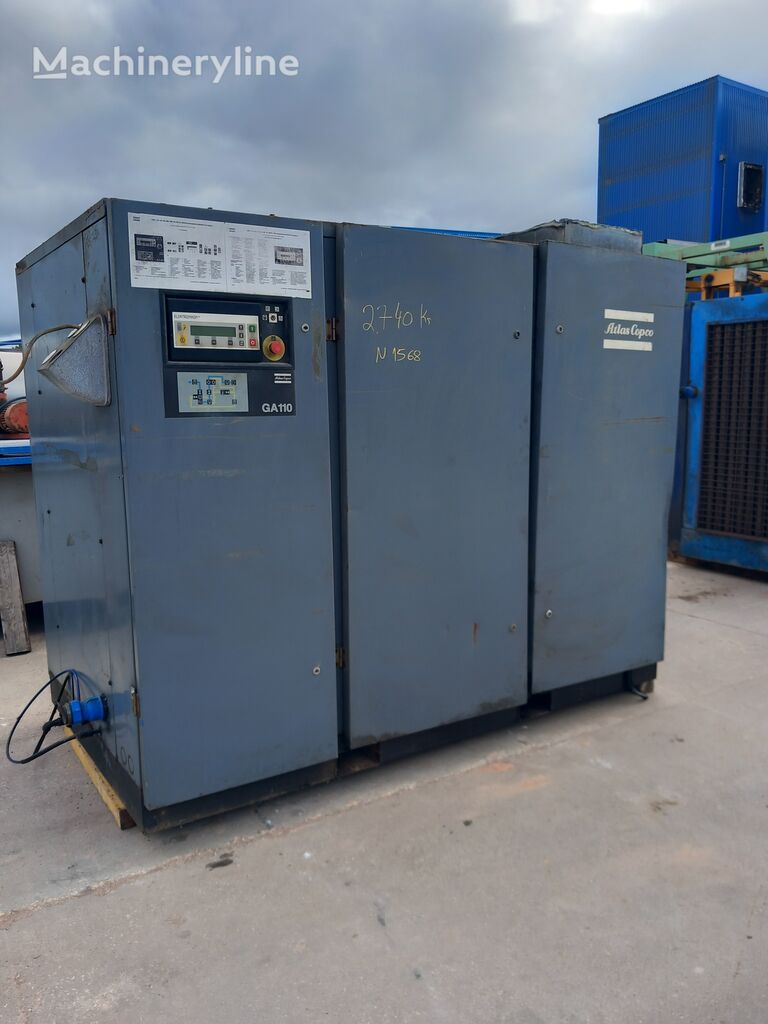 Atlas Copco GA-110 Compressor - Stationary for sale