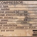 Atlas Copco GA 122 Compressor - Stationary for sale — view 3