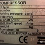 Atlas Copco GA 22 Compressor - Stationary for sale — view 4
