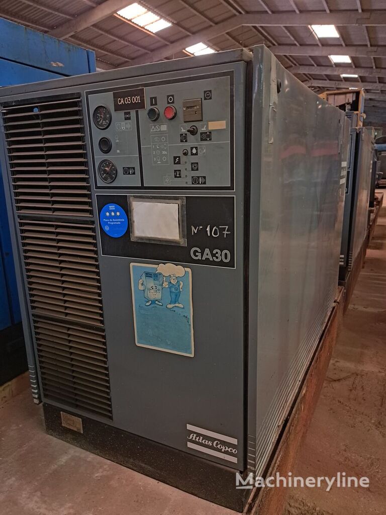 Atlas Copco GA 30 Compressor - Stationary for sale