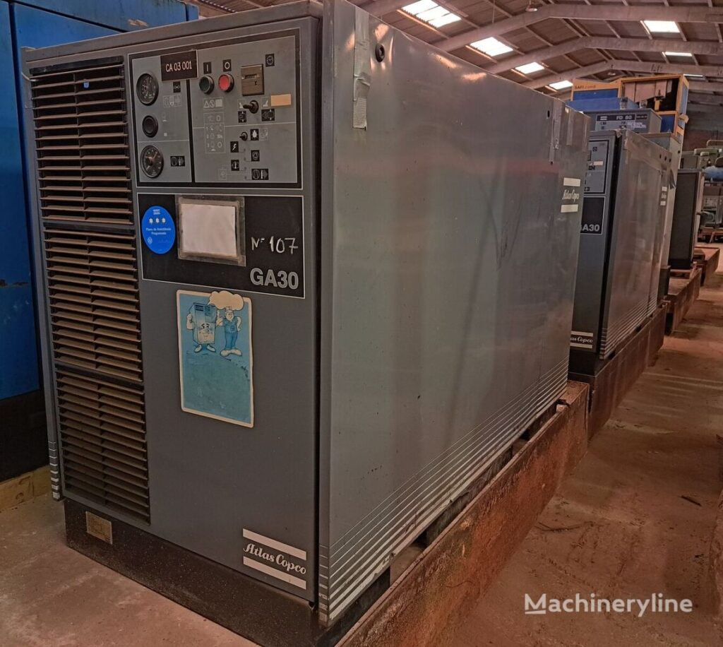 Atlas Copco GA 30 Compressor - Stationary for sale — view 4
