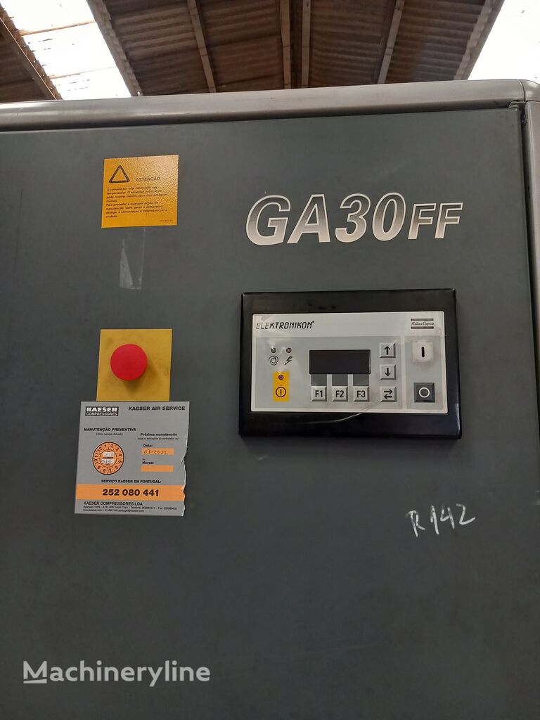 2000 Atlas Copco GA 30 FF Compressor - Stationary for sale — view 3