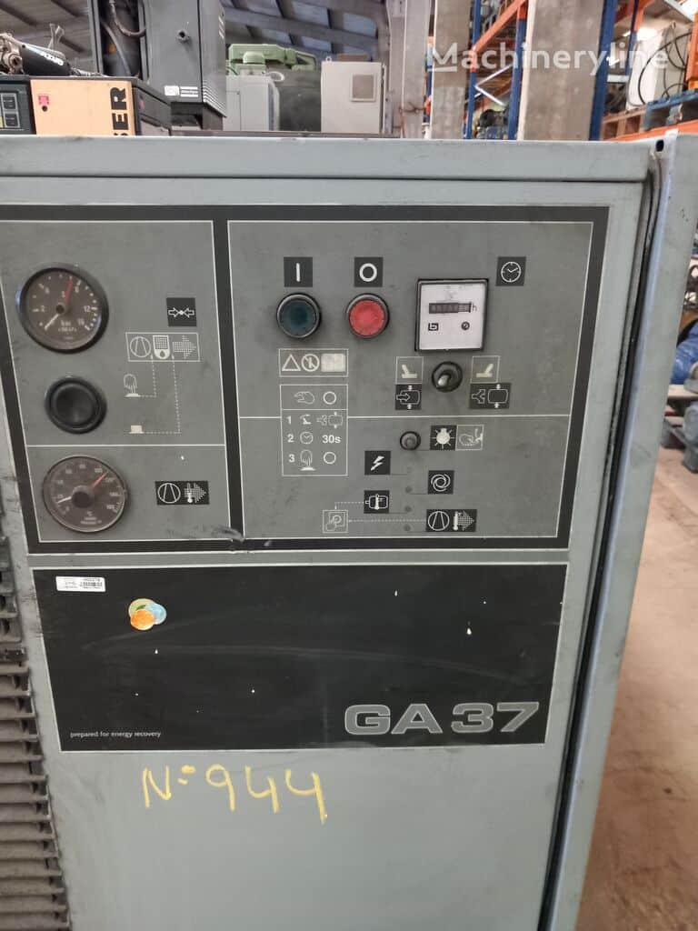 1991 Atlas Copco GA 37 Compressor - Stationary for sale — view 2