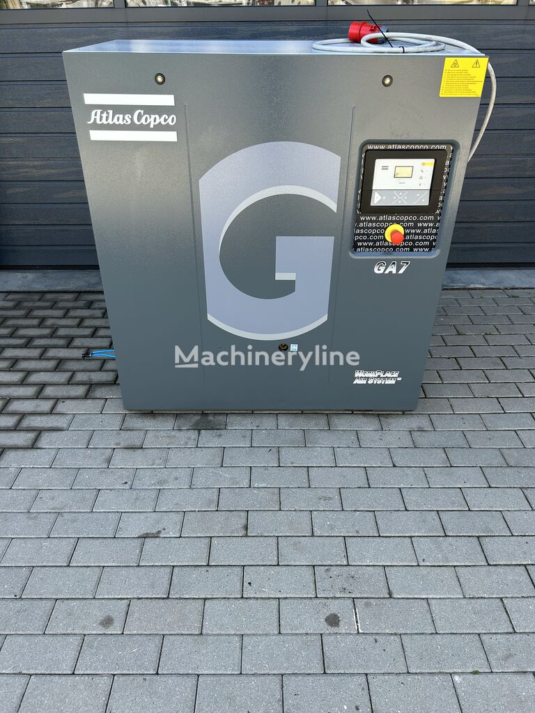 2011 Atlas Copco GA 7 Compressor - Stationary for sale