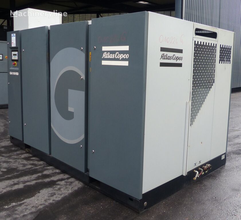 2012 Atlas Copco GA110VSD Compressor - Stationary for sale