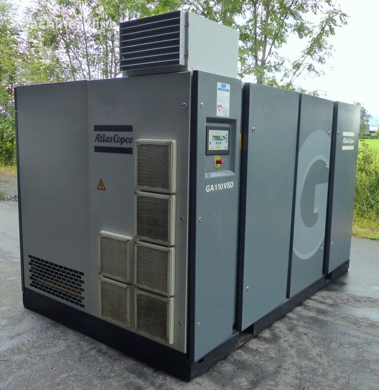 2012 Atlas Copco GA110VSD Compressor - Stationary for sale — view 2