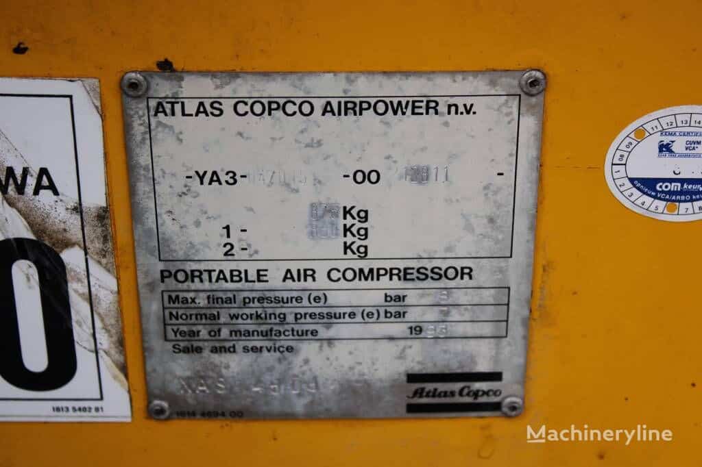 Atlas Copco XAS 45 Compressor - Mobile for sale — view 5