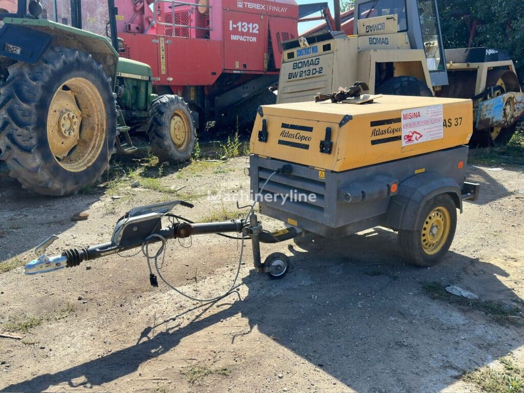 2007 Atlas Copco XAS37 Compressor - Mobile for sale