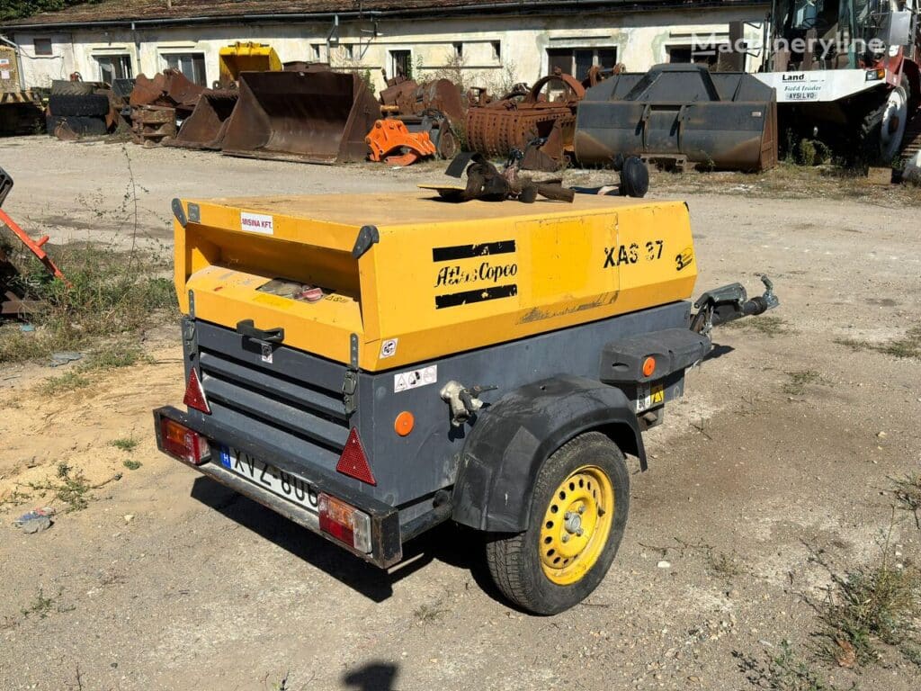 2007 Atlas Copco XAS37 Compressor - Mobile for sale — view 3