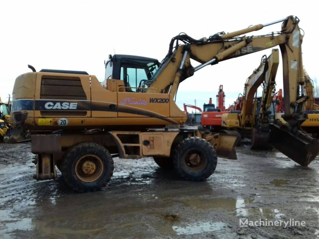 2005 Case WX200 Excavator - Wheel for sale — view 4