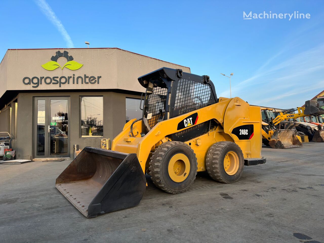 2012 Caterpillar 246C Loader - Wheel Skid Steer for sale