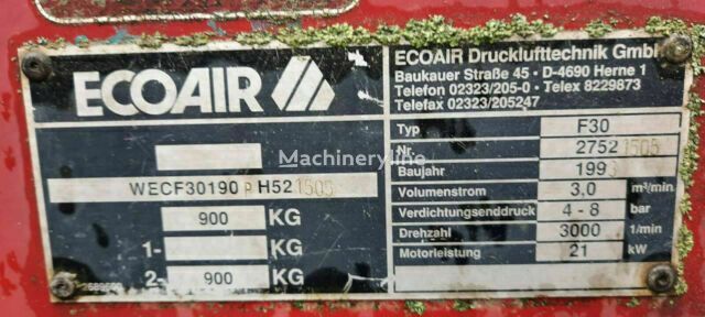 1993 Doosan F 30 Compressor - Mobile for sale — view 4