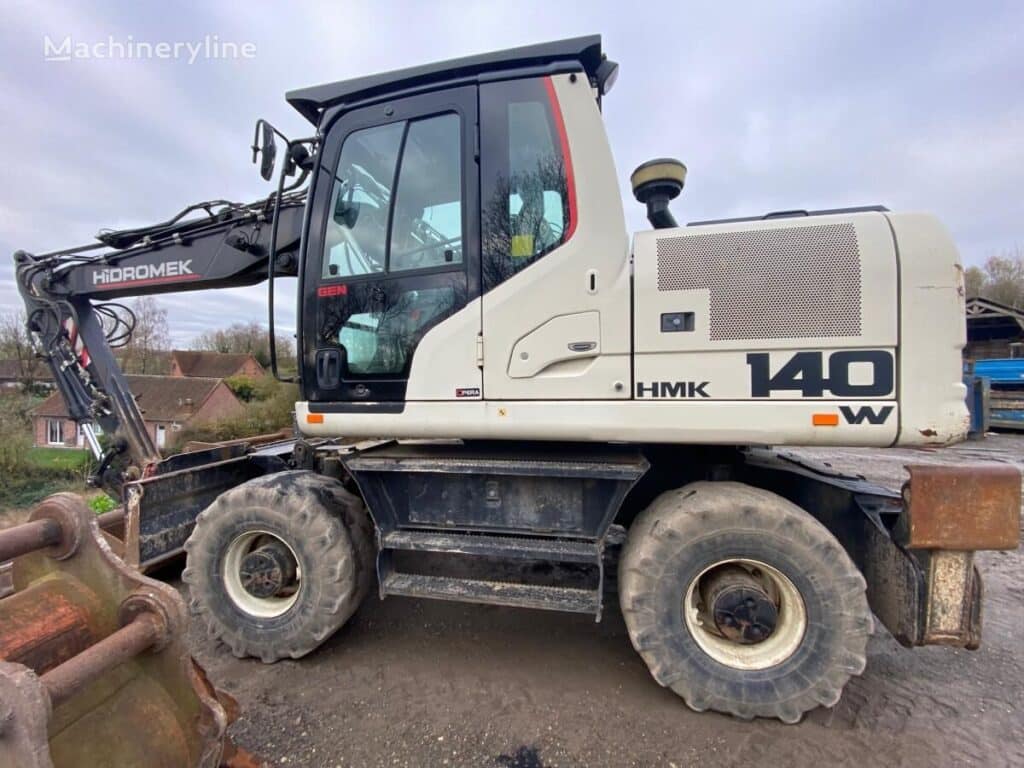 2017 Hidromek HMK 140W-3B Excavator - Wheel for sale