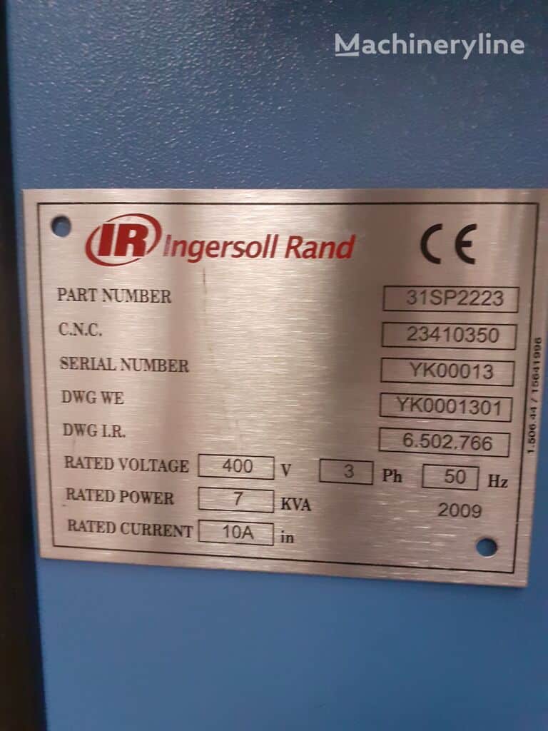 2009 Ingersoll Rand 31SP2223 Compressor - Stationary for sale — view 3