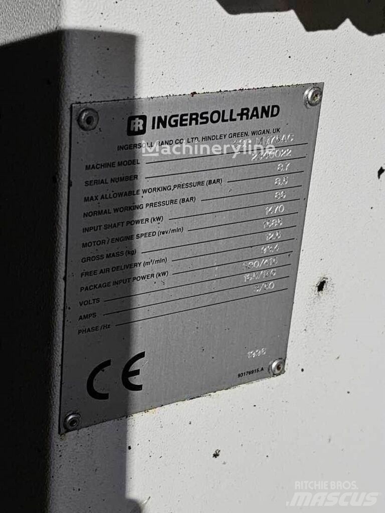 Ingersoll Rand MM75 Compressor - Mobile for sale — view 5