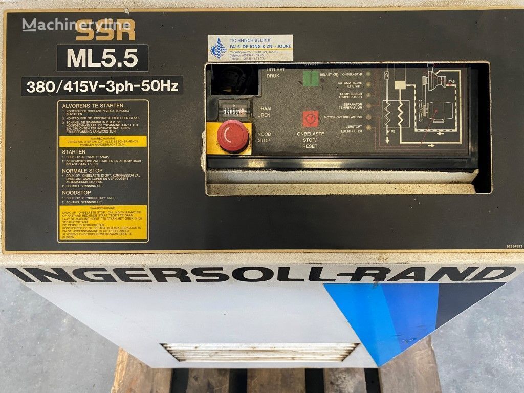 1995 Ingersoll Rand Compressor - Stationary for sale — view 5