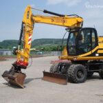 2009 JCB JS 145 W Excavator - Wheel for sale — view 2