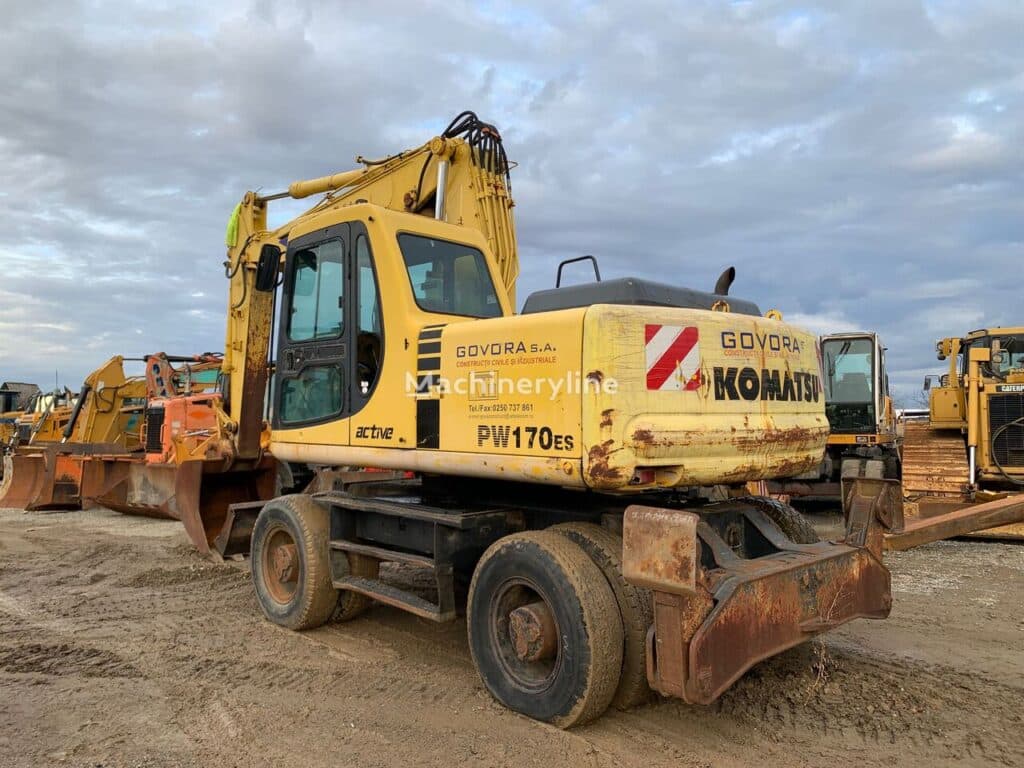 1998 Komatsu PW170ES Excavator - Wheel for sale — view 3