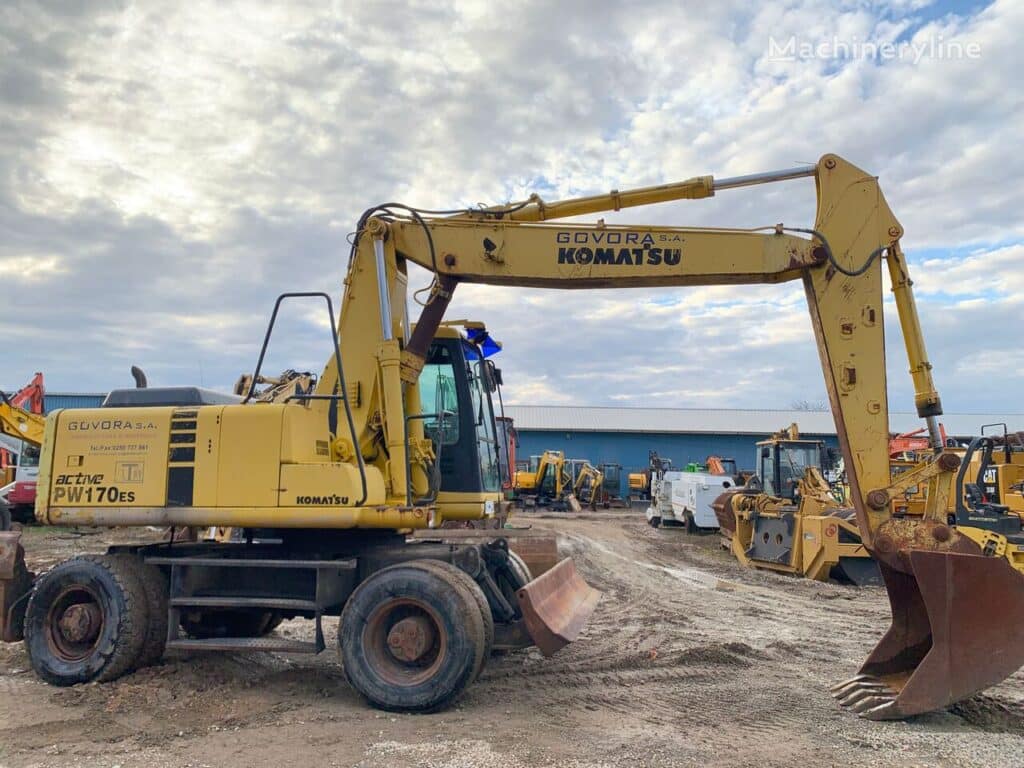 1998 Komatsu PW170ES Excavator - Wheel for sale — view 5