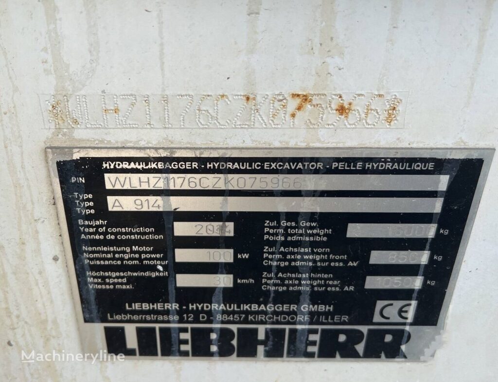 2014 Liebherr Excavator - Wheel for sale — view 5