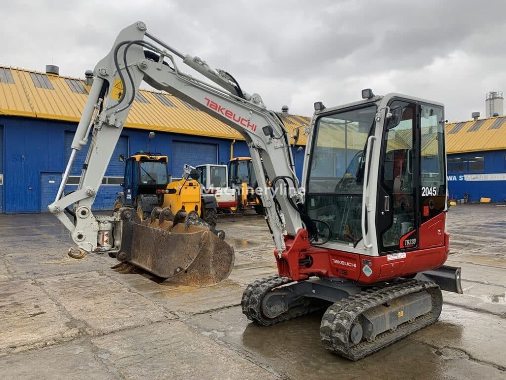 2021 Takeuchi TB230 V3 Excavator - Mini for sale — view 3