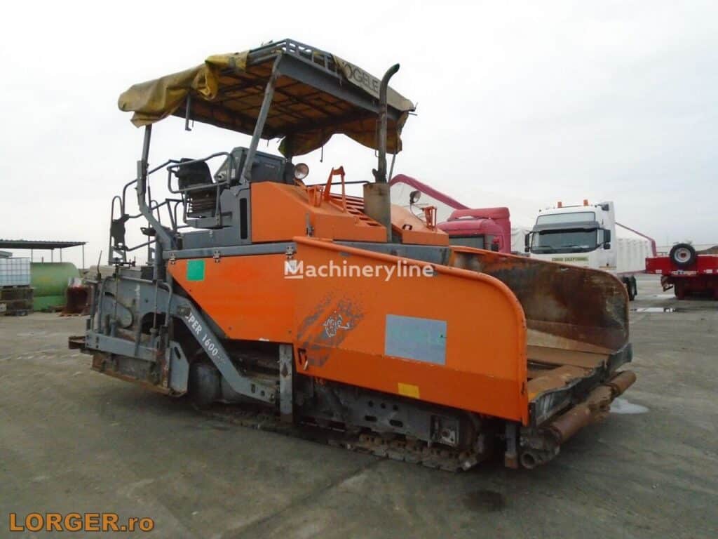 2005 Vögele Super 1600 Road - Asphalt Paver for sale — view 4