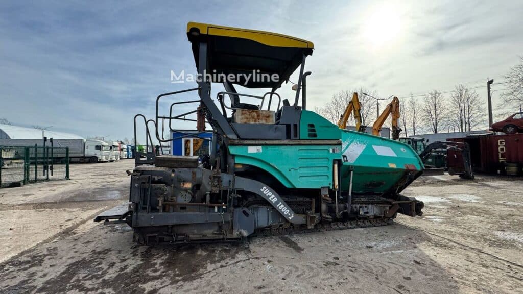 2008 Vögele Super 1800-2 Road - Asphalt Paver for sale