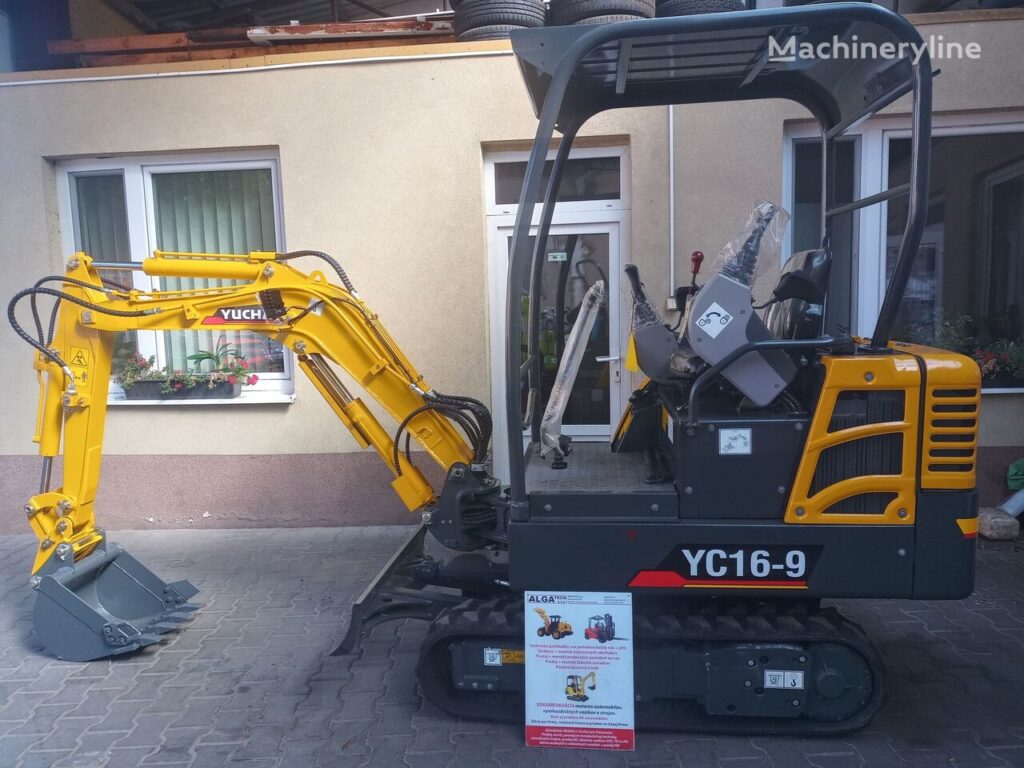 Yuchai YC16-9 Mini Excavator for sale — view 3