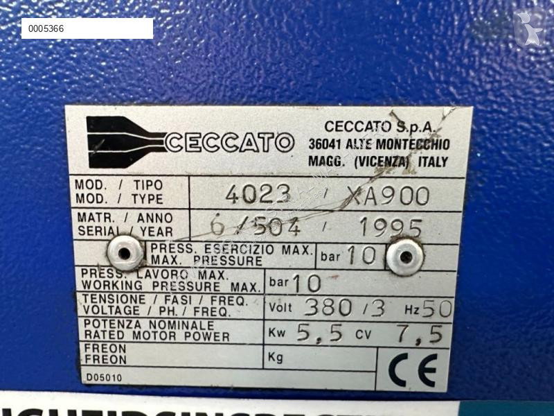 1995 Airpress XA 900 Elektri Compressor - Mobile for sale — view 5