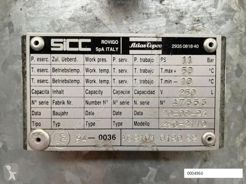 Atlas 250 Liter 11 B Compressor - Mobile for sale — view 4