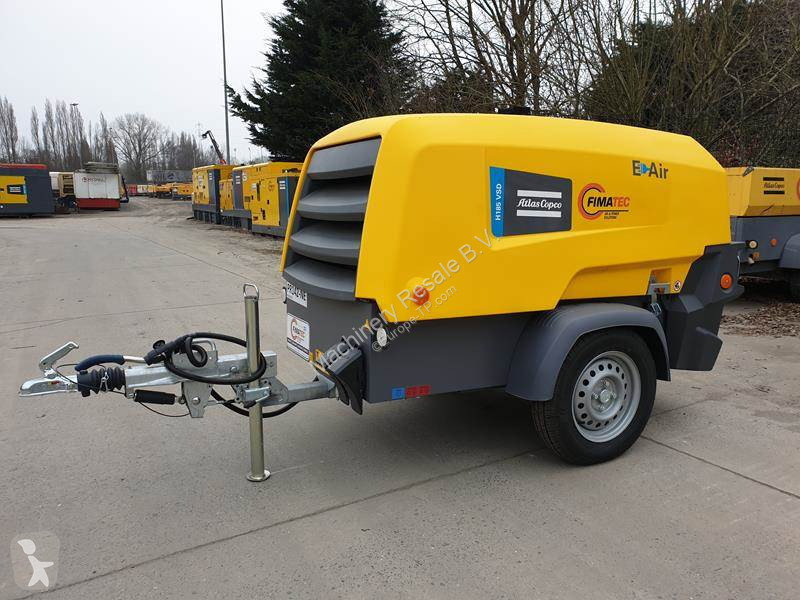 Atlas Copco E-AIR H185 VSD Compressor - Mobile for sale — view 3