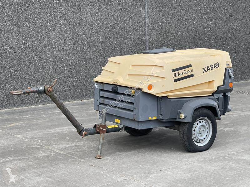 2012 Atlas Copco XAS 37 KD Compressor - Mobile for sale