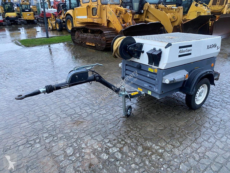 2008 Atlas Copco XAS 37 KD NVT Compressor - Mobile for sale