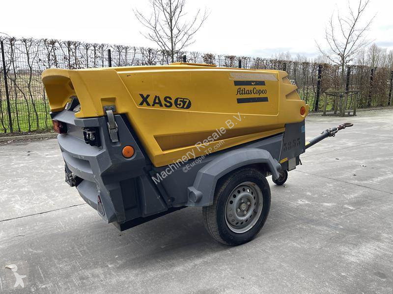 2011 Atlas Copco XAS 57 DD Compressor - Mobile for sale — view 5