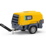 Atlas Copco XAS 68 KD Whee Compressor - Mobile for sale