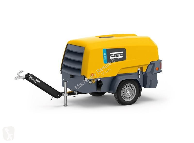 Atlas Copco XAS 68 KD Whee Compressor - Mobile for sale