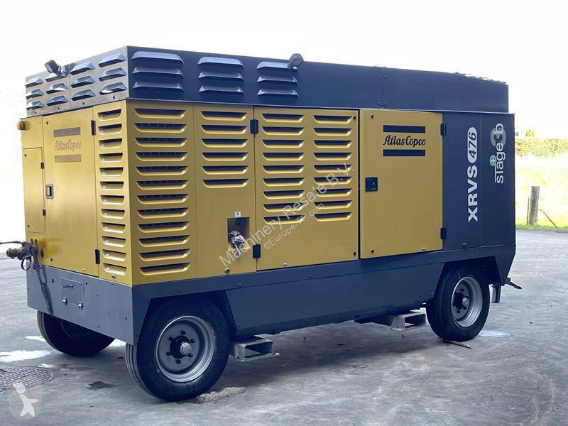 2014 Atlas Copco Xrvs 476 CD Compressor - Mobile for sale — view 3