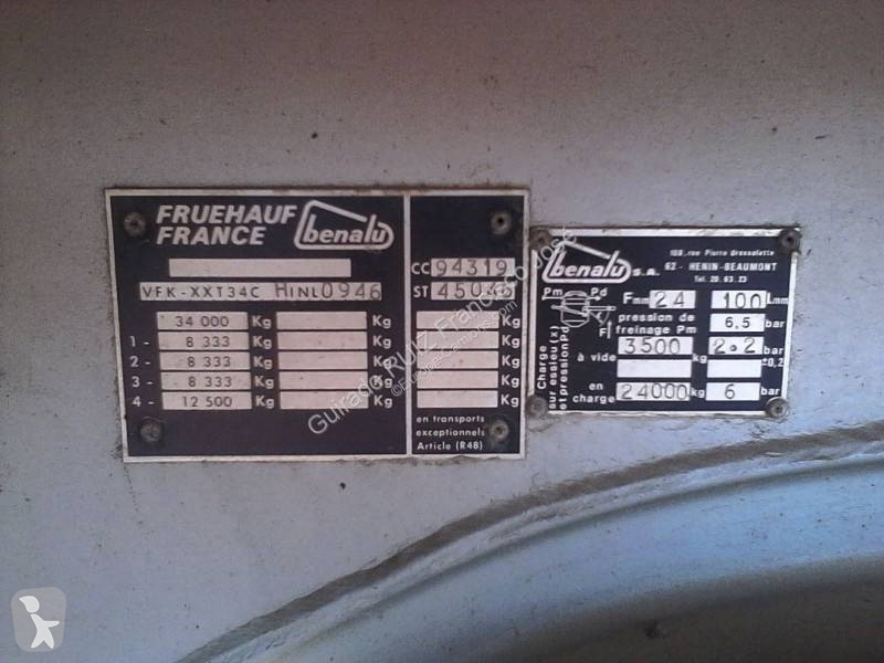 Benalu Semi Trailer - Tipping for sale — view 4