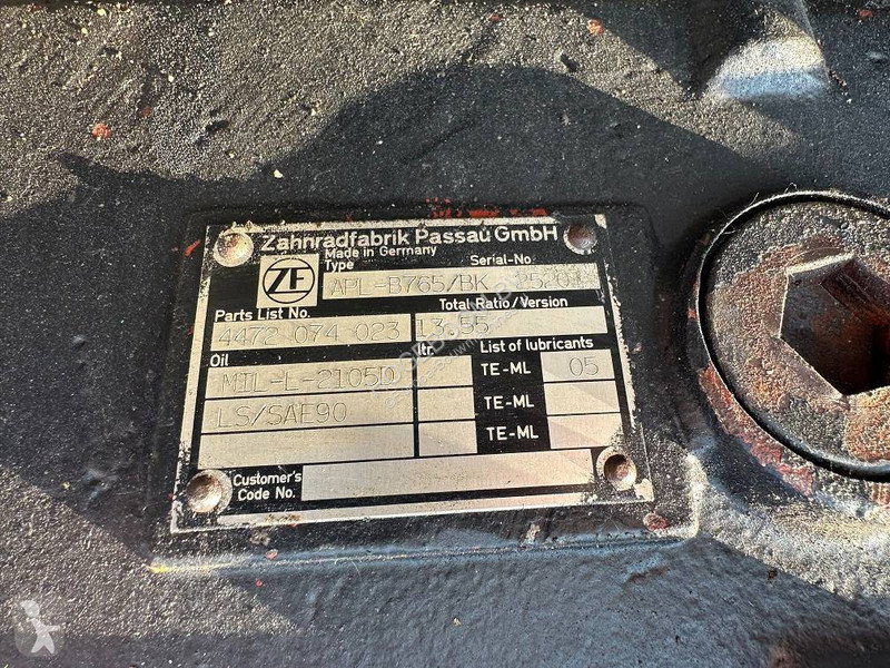 Caterpillar FT Axel ZF 447 Excavator - Wheel for sale — view 4