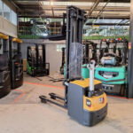 2018 Caterpillar NSP16NI Pedestrian Stacker for sale