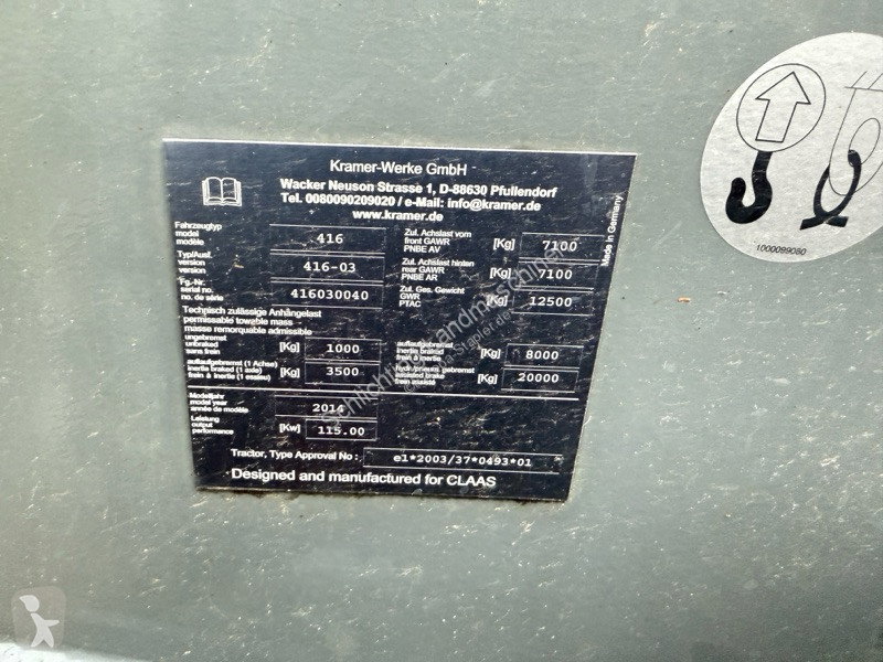 2014 Claas 7055 Telehandler for sale — view 2
